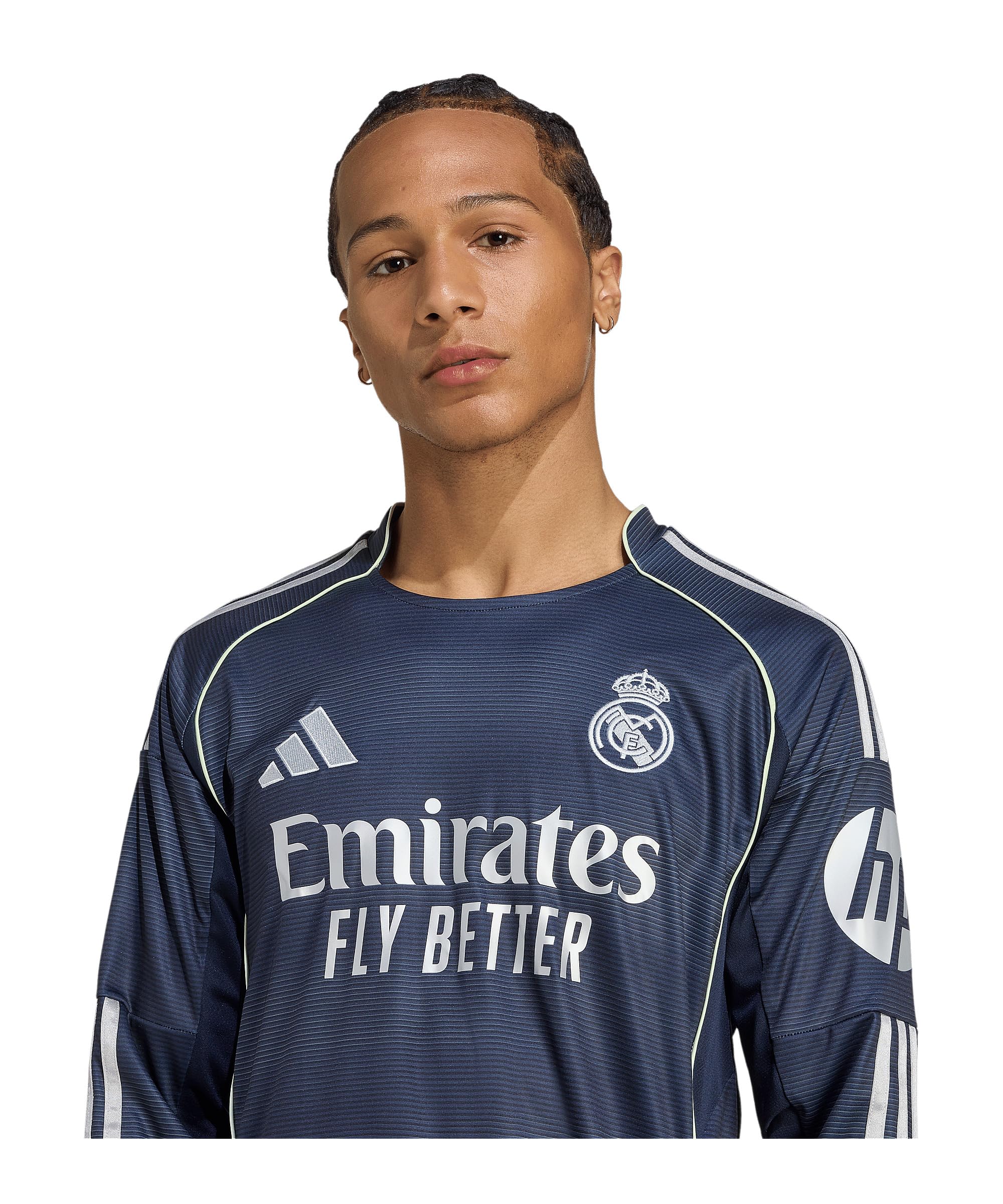 レアル・マドリード アウェイ 2XL　ネイビー　長袖　アディダス　レア Amazon | アディダス（adidas） レアル・マドリード 25/26 長袖